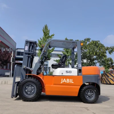 Heli Hangcha JAC Liugong Cina Brand Fork Lift 5ton benzina Carrello elevatore a forche diretto in fabbrica