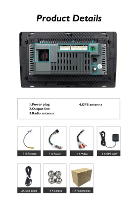 Touch screen con collegamento a specchio per autoradio Bt Universal Tesla Autoradio 1 DIN per BMW E46 Android Car radio