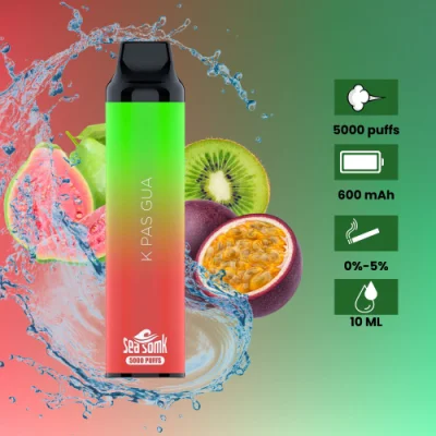 Cartuccia di puffs e-sigaretta Vape 5000 monouso in fabbrica Shenzhen 2023 Forma
