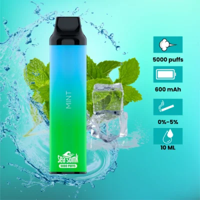 Cartuccia di puffs e-sigaretta Vape 5000 monouso in fabbrica Shenzhen 2023 Forma