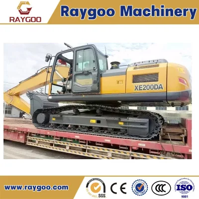  Escavatori di medie dimensioni cinesi 21 Ton 0.93 cbm escavatore cingolato Macchina Xe200da nuovo motore idraulico Cummins per macchine da miniera