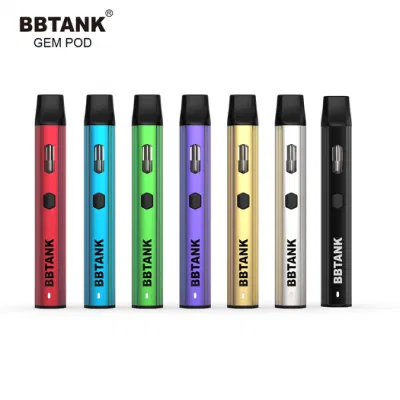 Vaporizzatore di olio HHC monouso con logo di stampa OEM 2 Gram Bratank Penna