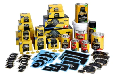 Kit di riparazione pneumatici di polarizzazione tubo di puntura gomma, patch a freddo radiale Toppa pneumatici