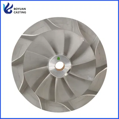 Ruota del compressore del turbocompressore per colata in gesso