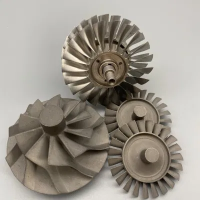 713 718 cera per alte temperature in alluminio CNC a 5 assi per colata automobilistica Turbocompressore con girante in lega di nichel acciaio inox/lega di nichel