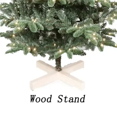 Factory Direct Sales Natale decorazione Simulazione albero di Natale PVC PE Misto foglia verde albero