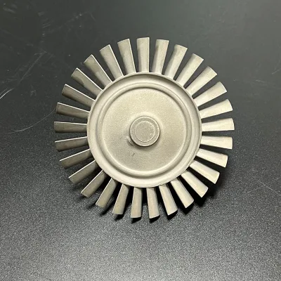 Aviation Inconel 713c 718 738 acciaio inox titanio 5 assi Produttori di componenti fusi del compressore del turbocompressore con turbina a turbina