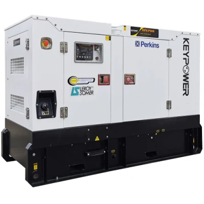 Motore elettrico a quattro tempi con generatore diesel a potenza silenziosa e insonorizzato da 20 kVA Alimentato da una fabbrica OEM di set di raffreddamento ad acqua Cummins Engine/Perkins/Weichai