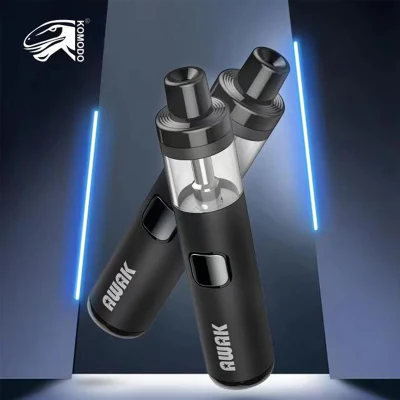 Penna per pod Vape monouso da 3 ml con barra Awak ricaricabile, spessa Penna vaporizzatore d&prime;olio, batteria 500 mAh, cartuccia pod da 3 ml