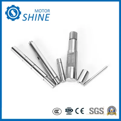 Connettore elettrico in ottone tornante CNC, albero di precisione in ottone