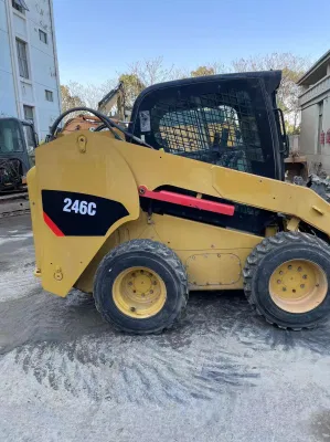 Cat 246 peso di carico 1 tonnellata usato Caterpillar Cat 246c Motore per impieghi gravosi per minipale gommate SSL