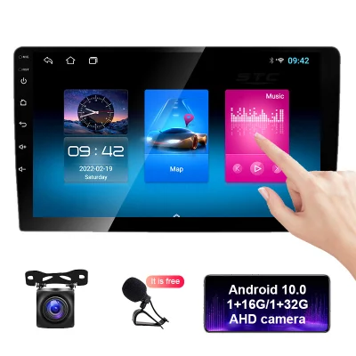Touch screen con collegamento a specchio per autoradio Bt Universal Tesla Autoradio 1 DIN per BMW E46 Android Car radio