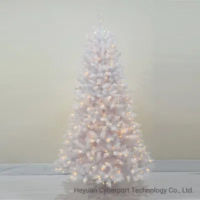 20 anni fabbrica all&prime;ingrosso 180cm / 210cm artificiale bianco PVC albero di Natale