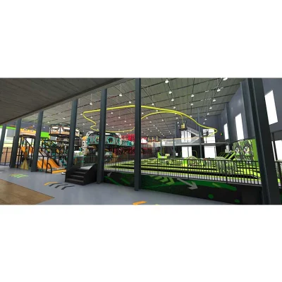 Bambini Adulti fantastico tema Trampoline Park attrezzature per il parco giochi al coperto