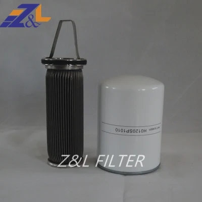 Produzione e fornitura di impianti idraulici sintetici ad alte prestazioni presso la fabbrica cinese Z&amp;L. Cartuccia filtro olio Hc8314fkp16h