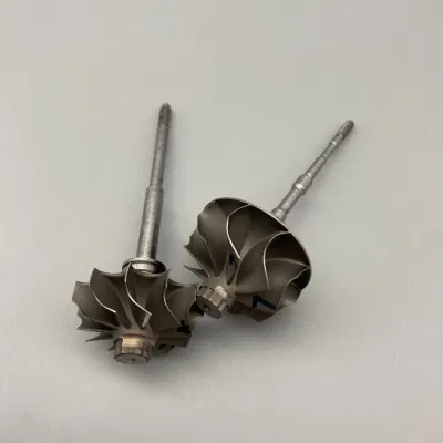 713 718 cera per alte temperature in alluminio CNC a 5 assi per colata automobilistica Turbocompressore con girante in lega di nichel acciaio inox/lega di nichel