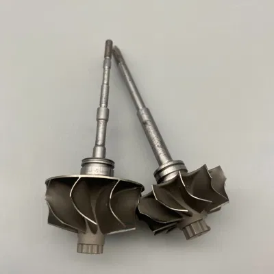 713 718 cera per alte temperature in alluminio CNC a 5 assi per colata automobilistica Turbocompressore con girante in lega di nichel acciaio inox/lega di nichel