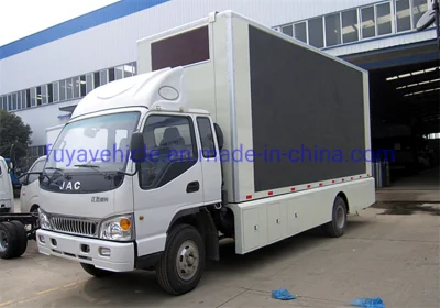 Fornitura in fabbrica JAC Digital Billboard sollevamento idraulico LED camion pubblicitario