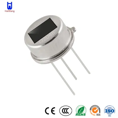 Sensore Haiwang miglior sensore PIR Cina sensore NFC Produttori personalizzati Sensore analogico piroelettrico a infrarossi D204b per la comunicazione e la portata a infrarossi Sistema