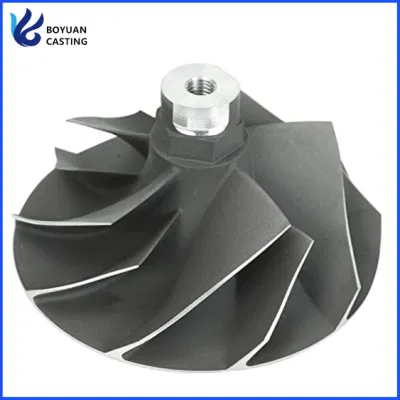 Ruota del compressore del turbocompressore per colata in gesso