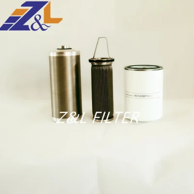 Produzione e fornitura di impianti idraulici sintetici ad alte prestazioni presso la fabbrica cinese Z&amp;L. Cartuccia filtro olio Hc8314fkp16h