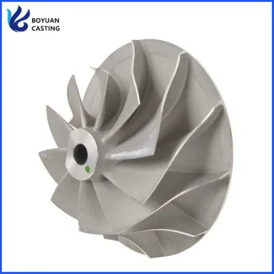 Ruota del compressore del turbocompressore per colata in gesso
