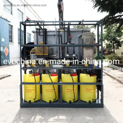  Con serbatoio di sedimentazione attrezzatura fango raschiatore acqua chiarificazione sistema DAF Con tramoggia per fanghi