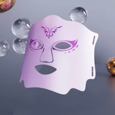 Produttore Commercio all&prime;ingrosso LED Photon Light Therapy Machines Home Use Facial Maschera di bellezza