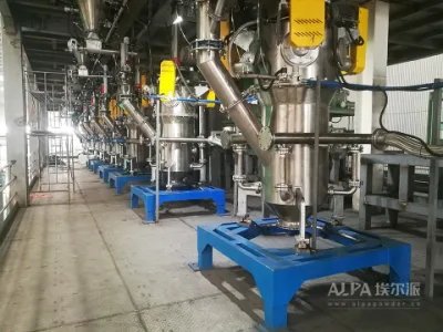 Polvere chimica macinazione fine Mill polvere letto fluidizzato Jet Mill
