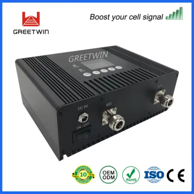 Guadagno elevato 75 dB/23 dBm 3G2100 MHz con display LCD segnale telefono cellulare Booster