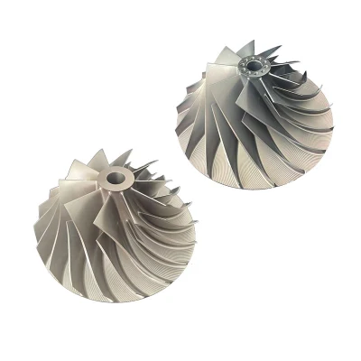 Ruota compressore billet in lega 330 per colata CNC Hx60 83140mm Ruota di compensazione