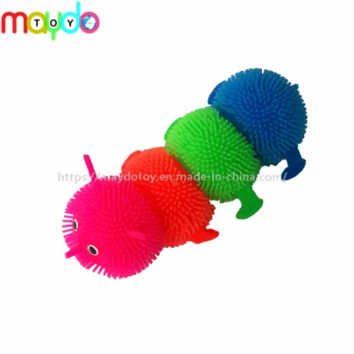 Giocattoli a sfera con palline lampeggianti Caterpillar TPR all&prime;ingrosso