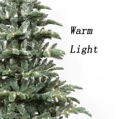 Factory Direct Sales Natale decorazione Simulazione albero di Natale PVC PE Misto foglia verde albero