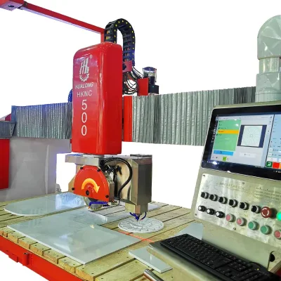 Macchina per pietra Hualong CNC sega per marmo granito macchina per taglio pietre Prezzo di taglio ODM Hknc-500 in Sudafrica/Algeria/Zimbabwe/Arabia Saudita/Mongolia/Kazakistan