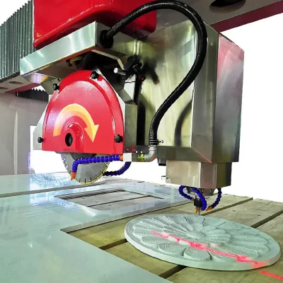 Macchina per pietra Hualong CNC sega per marmo granito macchina per taglio pietre Prezzo di taglio ODM Hknc-500 in Sudafrica/Algeria/Zimbabwe/Arabia Saudita/Mongolia/Kazakistan