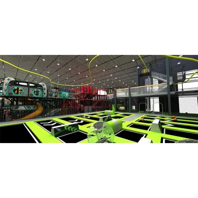 Bambini Adulti fantastico tema Trampoline Park attrezzature per il parco giochi al coperto