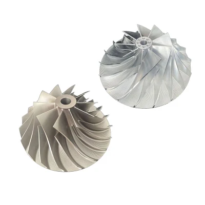 Ruota compressore billet in lega 330 per colata CNC Hx60 83140mm Ruota di compensazione