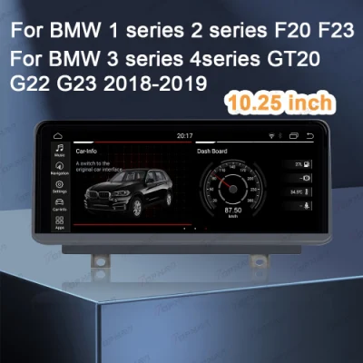 Android da 10.25 pollici per BMW 1 Serie F20 2018 Car Lettore DVD