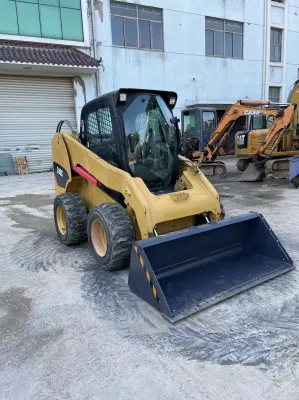Cat 246 peso di carico 1 tonnellata usato Caterpillar Cat 246c Motore per impieghi gravosi per minipale gommate SSL