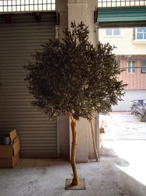 Artificiale Big Tree Factory Faux albero decorativo albero d&prime;Oliva artificiale Arredamento domestico