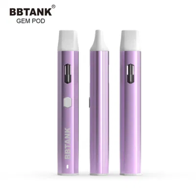 Vaporizzatore di olio HHC monouso con logo di stampa OEM 2 Gram Bratank Penna