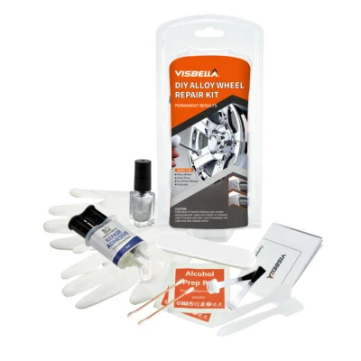 Kit di riparazione ruote in lega auto fai da te Visbella Factory Direct