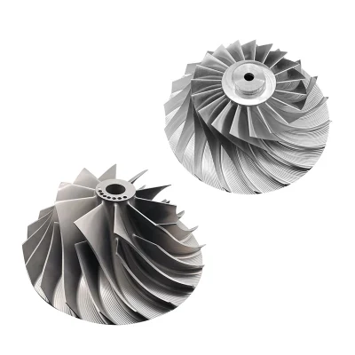 Ruota compressore billet in lega 330 per colata CNC Hx60 83140mm Ruota di compensazione