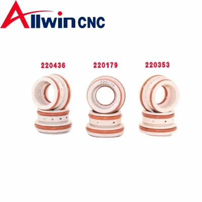 Cina Produttore di consumabili al plasma 220553 220180 220353 anello di turbolenza per Fonti di alimentazione HPR e HPR XD