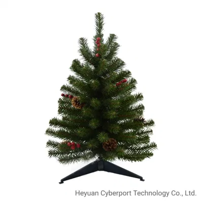 Factory Supply Tavola decorazione Mini albero di Natale fatto a mano