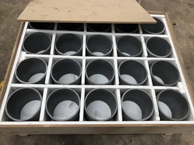 anello in ceramica al carburo di silicio sisico con buona resistenza all&prime;usura a idrociclone