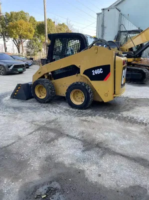 Cat 246 peso di carico 1 tonnellata usato Caterpillar Cat 246c Motore per impieghi gravosi per minipale gommate SSL