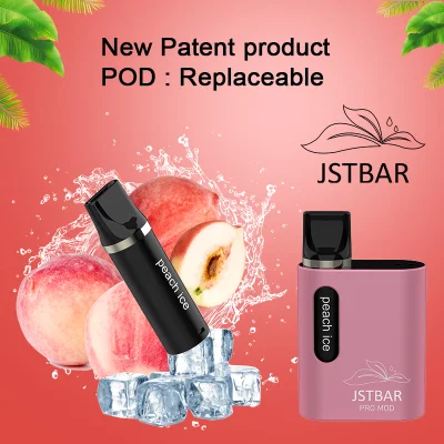 600puff progettazione cartuccia elettronica sostituibile sigaretta Jstbar modello ODM OEM