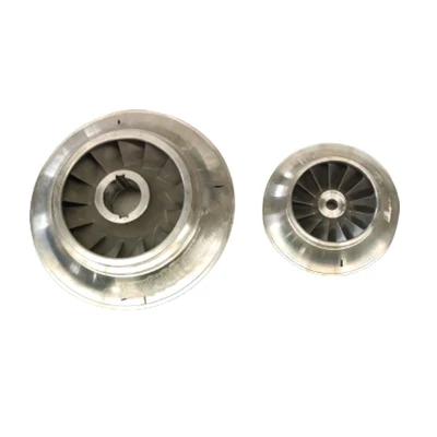 CNC titanio lega elettronica Comunicazioni turbina turbo investimento turbocompressore Produttori di alberi ruote del compressore