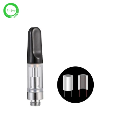 Cartuccia per nastro di olio con filettatura 510, capacità 0,5 ml, 1,0 ml, nastro monouso Serbatoio ad alte prestazioni con cartuccia nucleo di riscaldamento in ceramica perfetto per l&prime;essenziale Olio